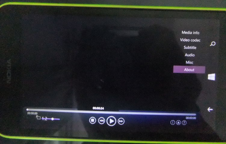 QtAV based QMLPlayer on Windows Phone 8.1